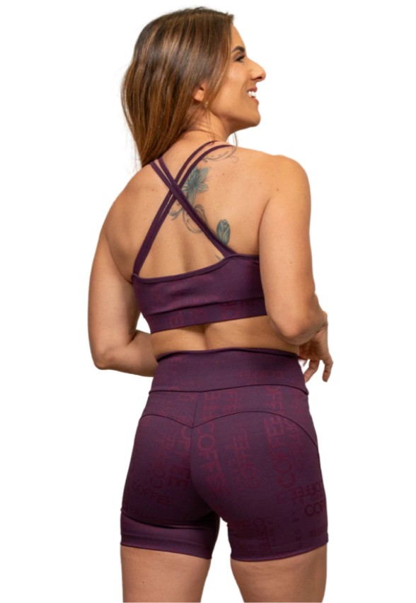 Shorts Bel S/ Bolso Amrap Açaí