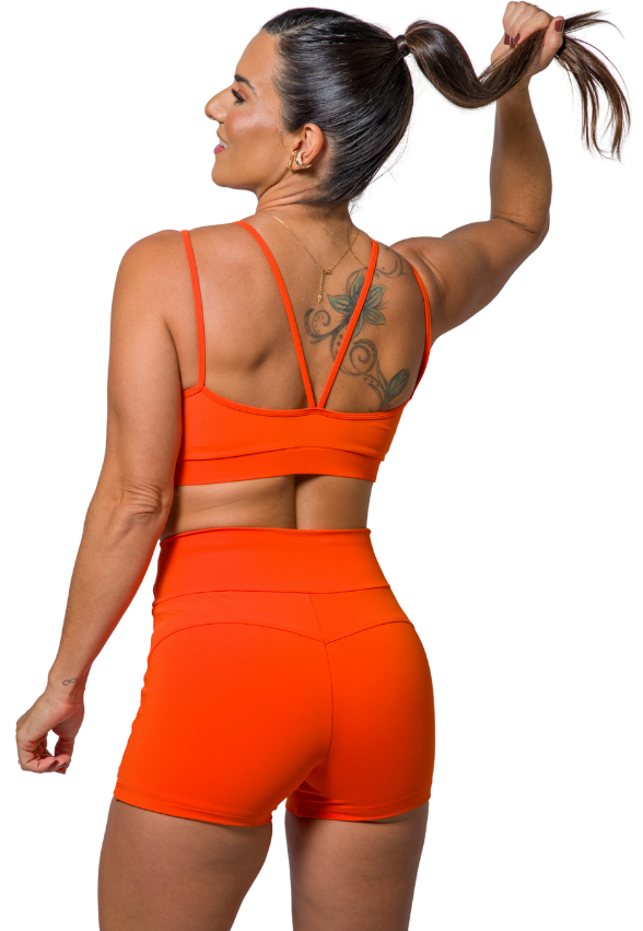 Top Barbara Tangerina