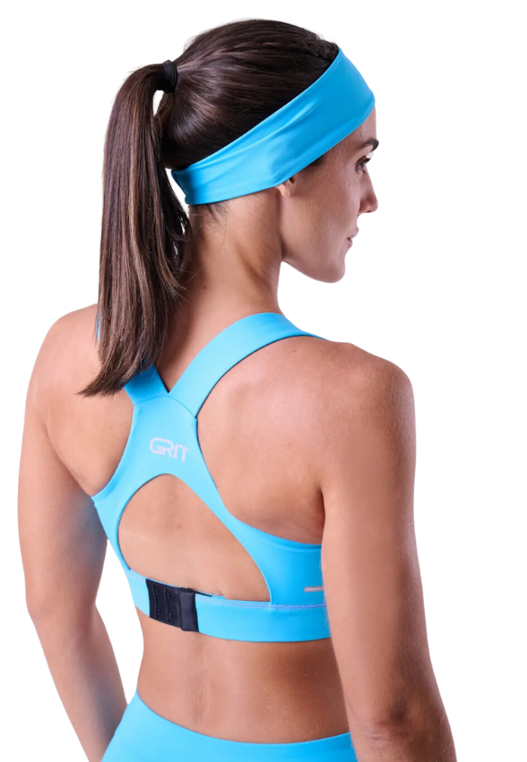 Faixa de Cabelo Grit Ind Azul Claro