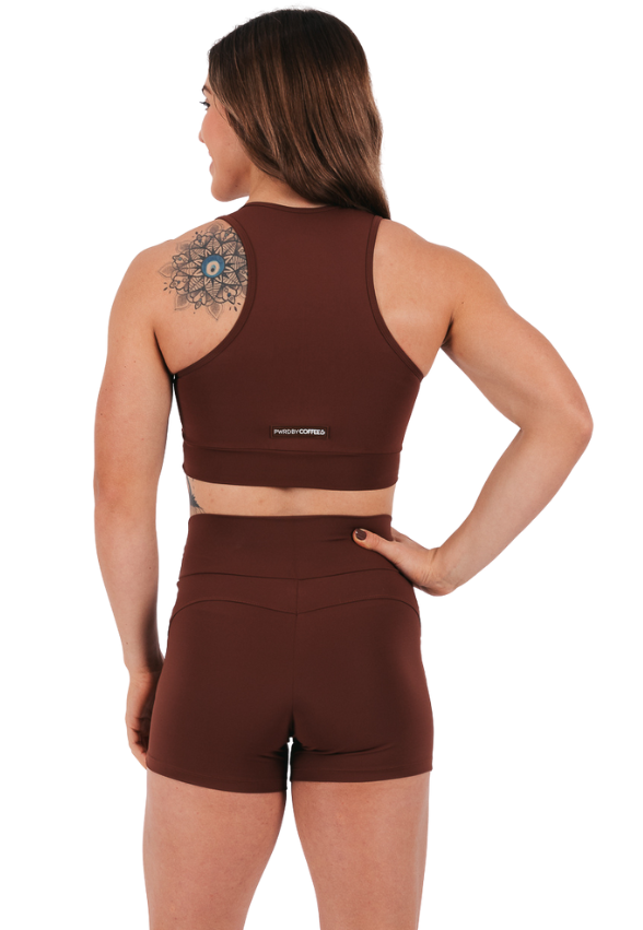 Shorts Empina Bumbum Chocolate
