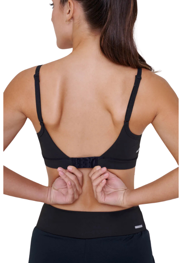 Top Essential Run Ajuatável Trot Preto