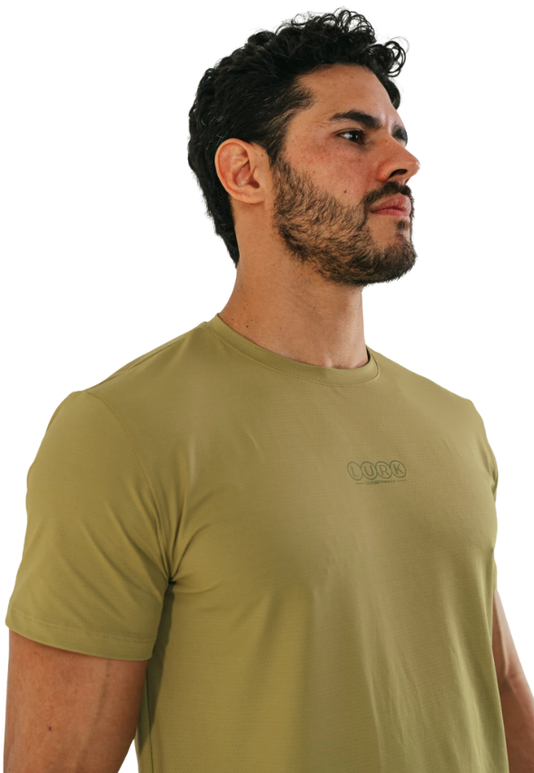Camiseta Dry Poliamida Constancy Khaki Lurk