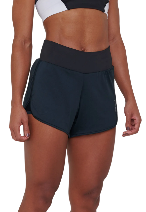 Short Essenstial Run Agility 8 Cm Preto Authen