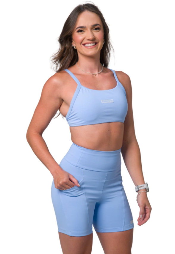 SHORTS BEL C/ BOLSO AZUL SERENITY