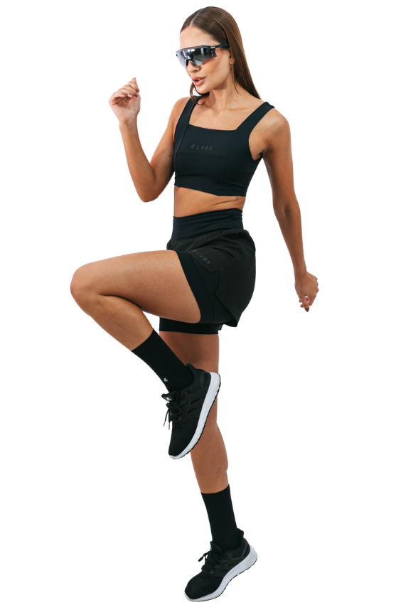 Shorts Core Preto/Preto Lurk