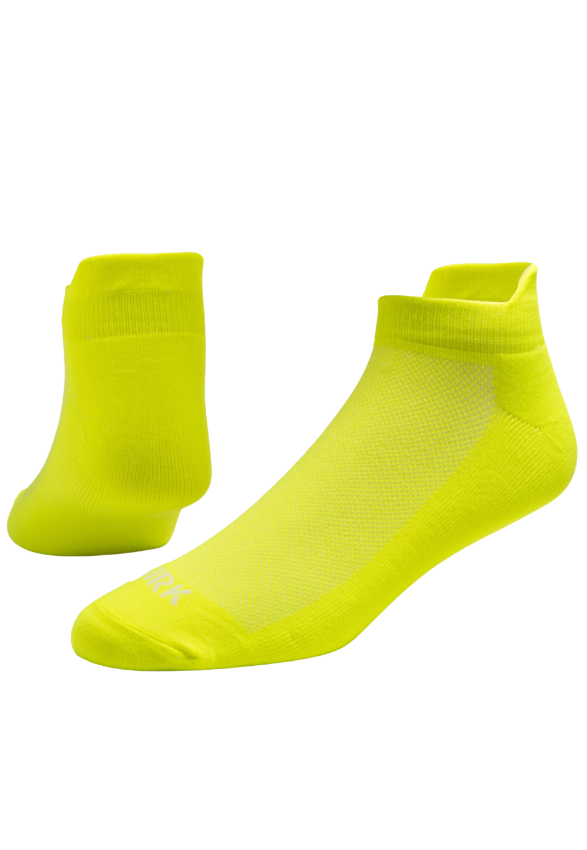 Meia Performance Cano Curto Amarelo Neon