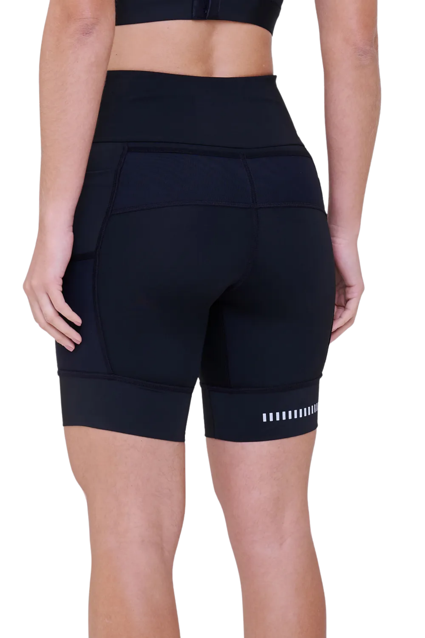 BERMUDA GRIT BOSSA 7 BOLSOS 18CM FEM IND PRETO