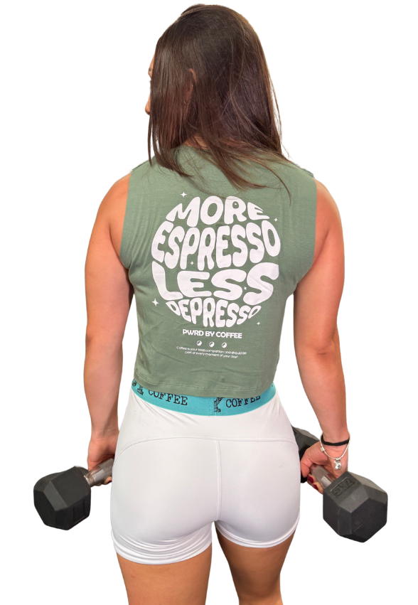 CROPPED MILENI VERDE MORE ESPRESSO