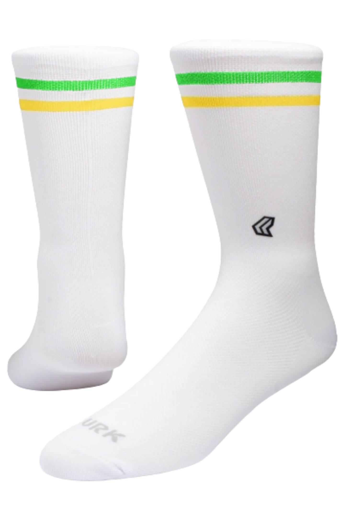 Meia Performance Duo Branco/BRA Lurk