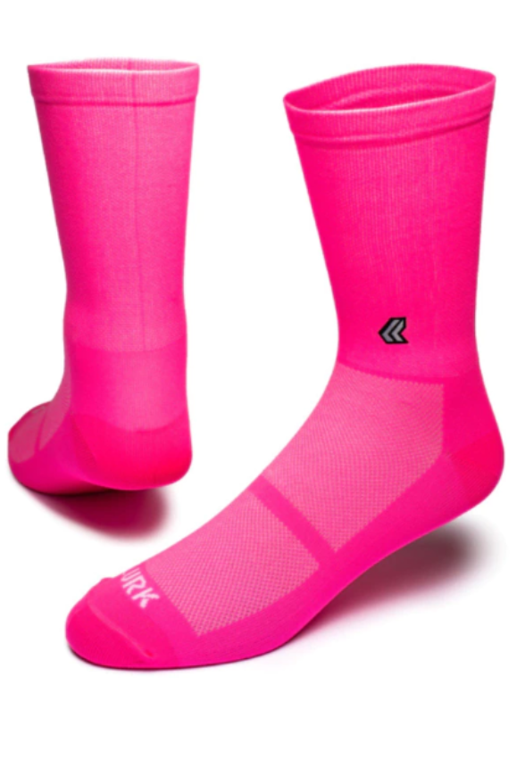 Meia Performance Rosa Neon Lurk Poliamida