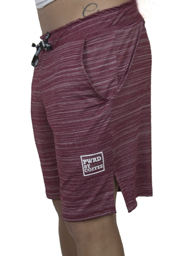 Bermuda Masculina Melange Flow Rouge