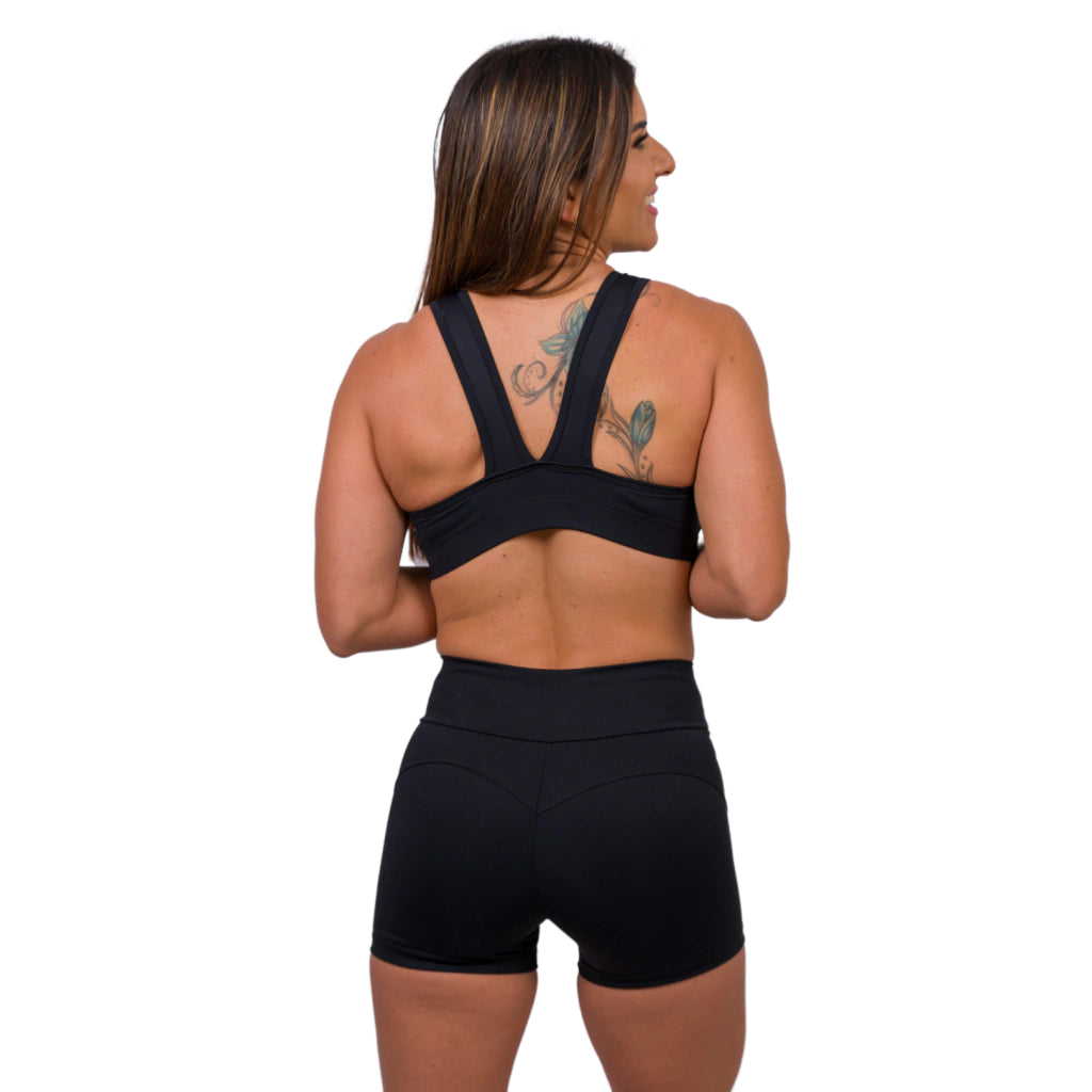 Shorts Empina Bumbum Preto com Etiqueta