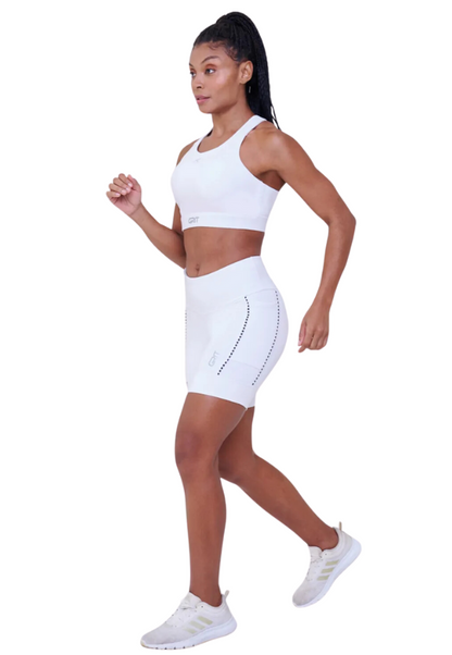 Bermuda Authen Grit Bossa 18 Cm Branco