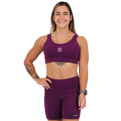 Top Clean Roxo Amora