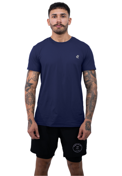 Camiseta Dry Poliamida Azul Lurk
