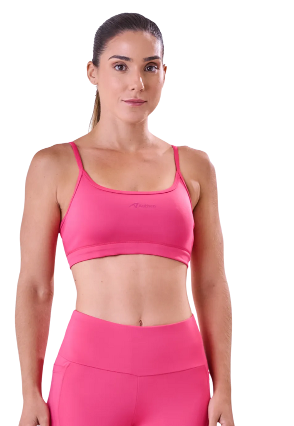 Top Essential Run Trote Ajustavel Reto Rosa Jubilee