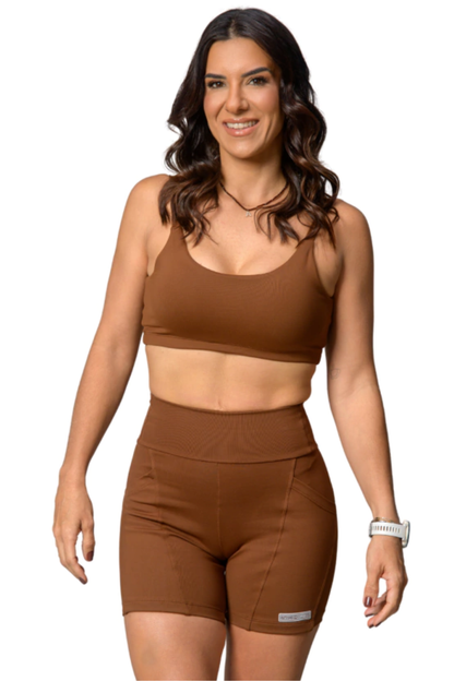SHORTS BEL C/ BOLSO BROWNIE