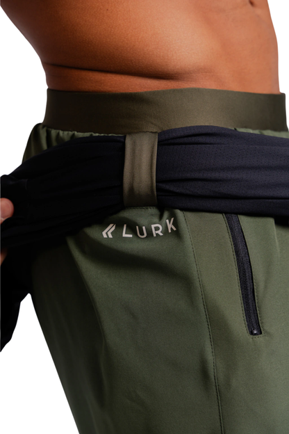 Shorts V4 2 em 1 Verde Lurk