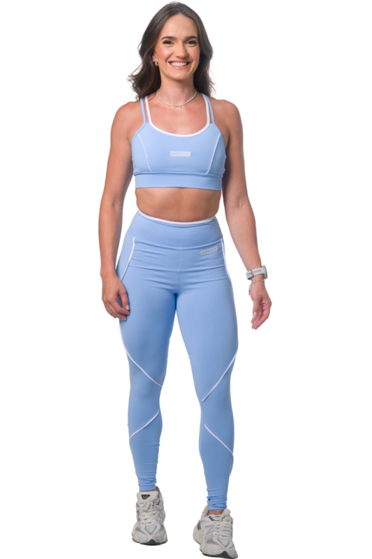 LEGGING C/ VIES AZUL SERENITY