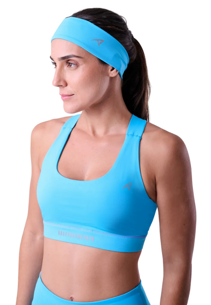 Faixa de Cabelo Grit Ind Azul Claro