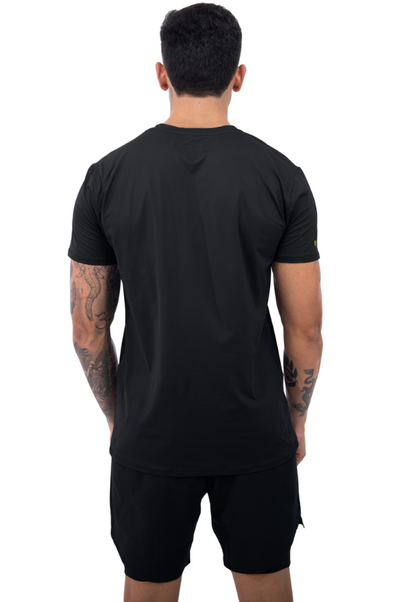Camiseta Dry Poliamida Preta Lurk