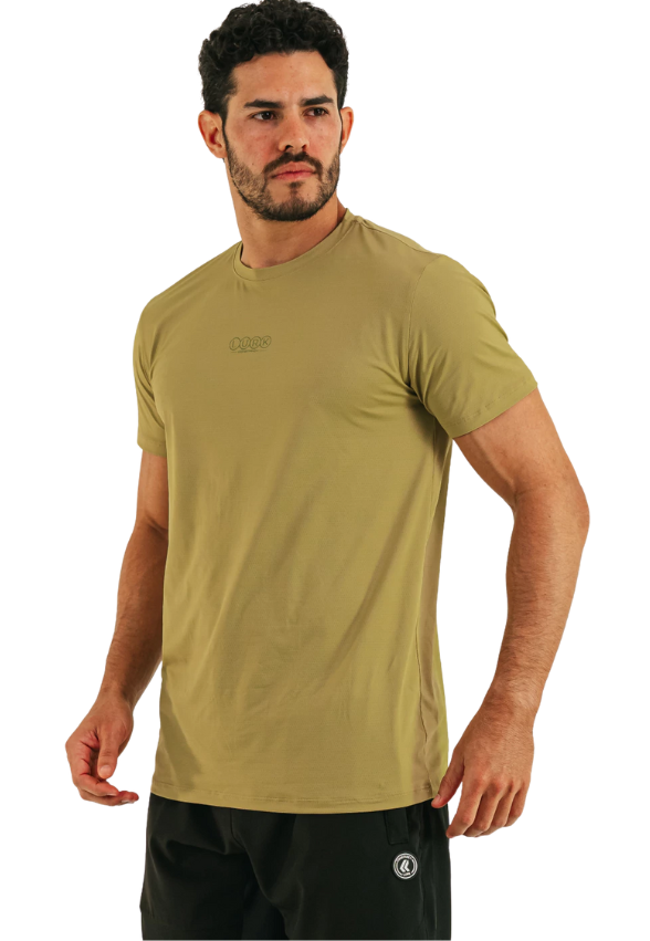 Camiseta Dry Poliamida Constancy Khaki Lurk