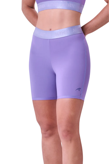 Bermuda Essential Flex Strike 12 cm Fem Ind Roxo Nevoa