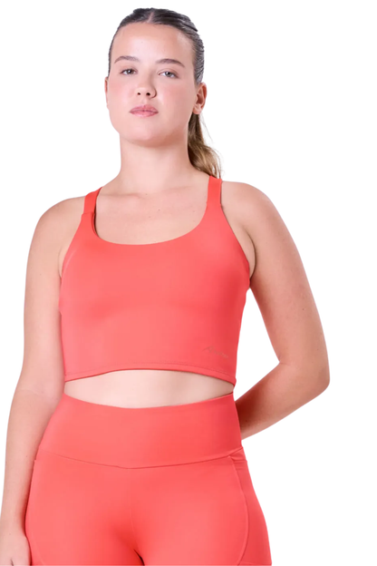 TOP CROPPED ESSENTIAL RUN LENGHTY FEM IND HIBISCUS