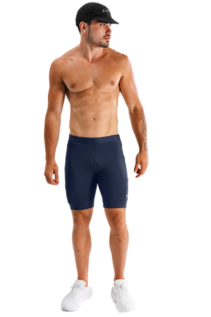 Bermuda Corrida 5 Bolsos Marinho Lurk