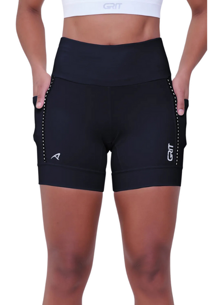 Bermuda Authen Grit Bossa 15 Cm Preto