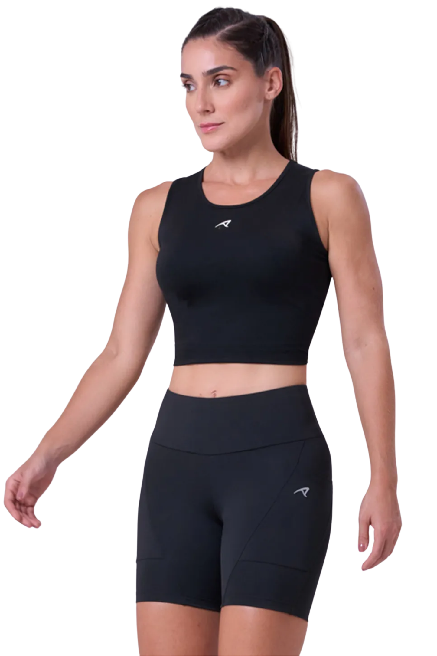 REGATA CROPPED SIGNATURE SAMBA FEM IND PRETO