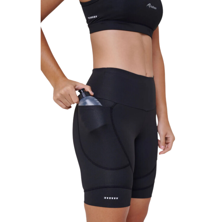 Bermuda Essential Run Trot 18cm Preto Authen