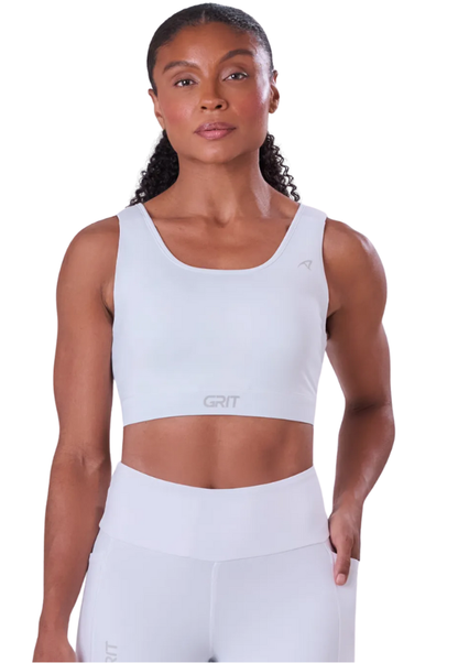 Top Grit Bossa Ajustavel 1 Bolso Reto All White Branco Authen