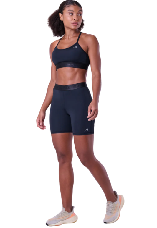 Bermuda Essential Flex Strike  15 cm Fem Ind Preto