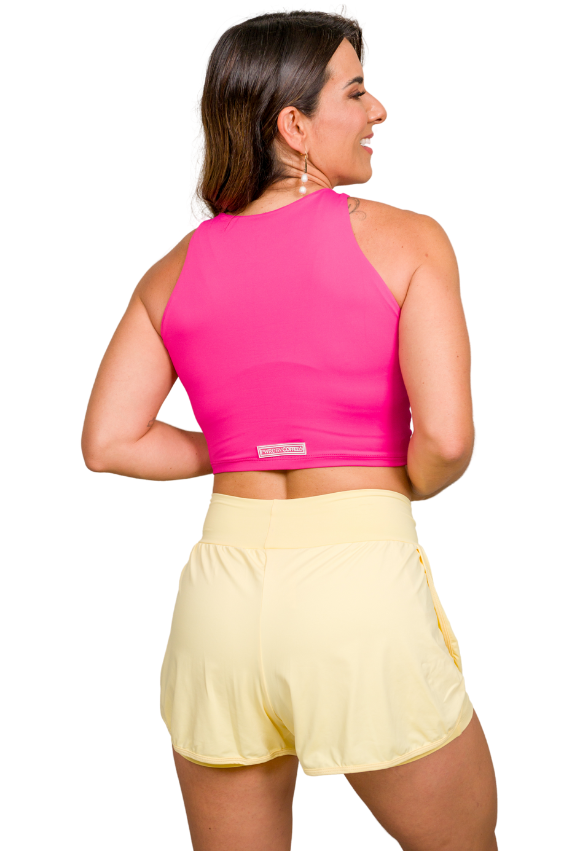 Cropped Carna Rosa Salvia