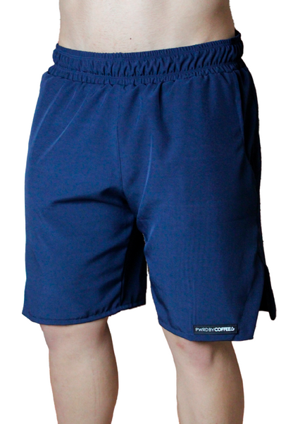 Bermuda Squat Azul Marinho com Short Térmico - Bolso Interno