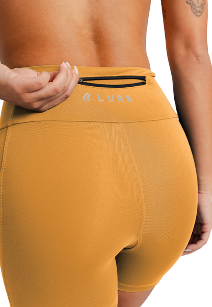 Shorts Rise Feminino Caramel Lurk