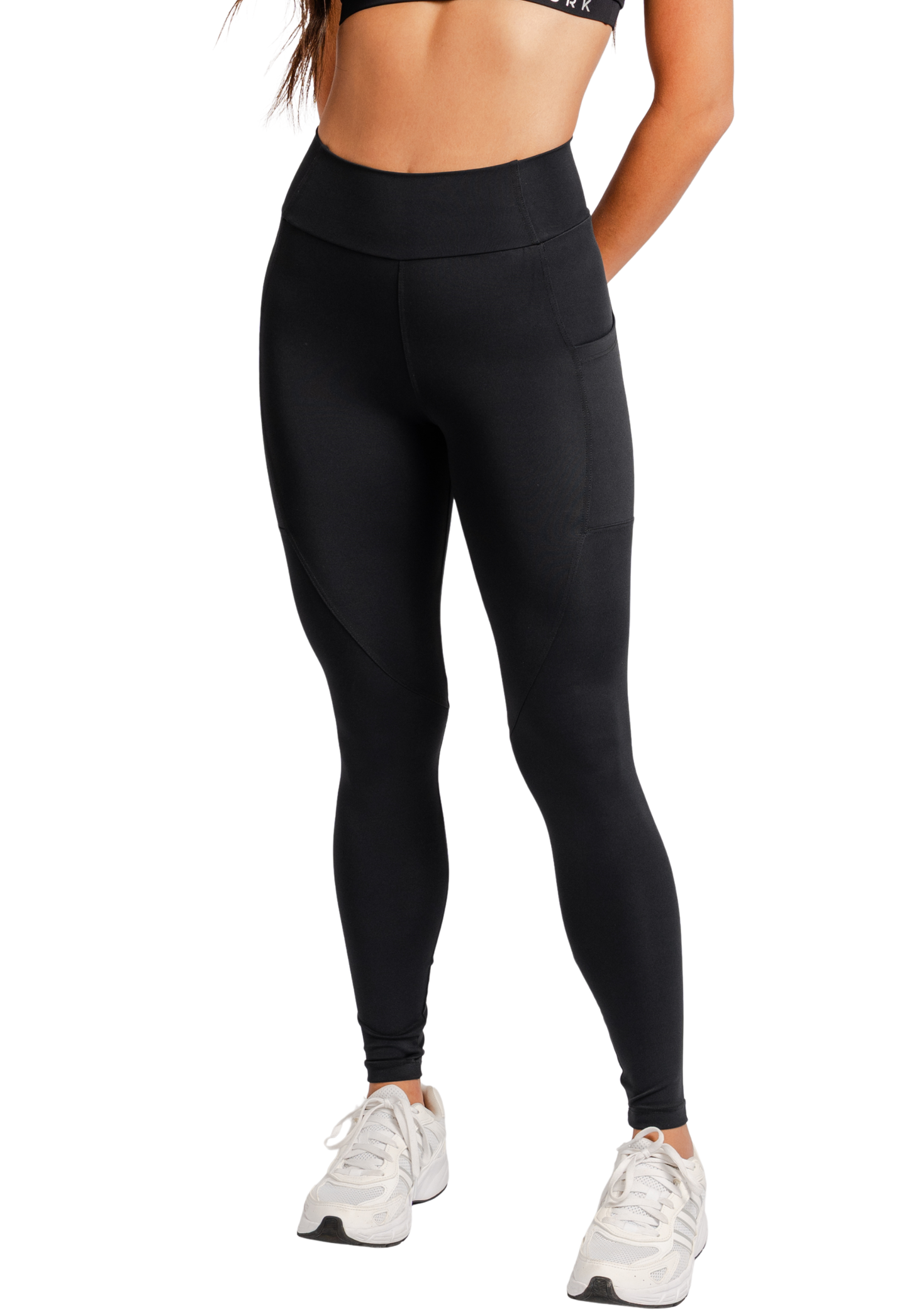 Calça Legging c/ Bolso Lateral Preta Lurk