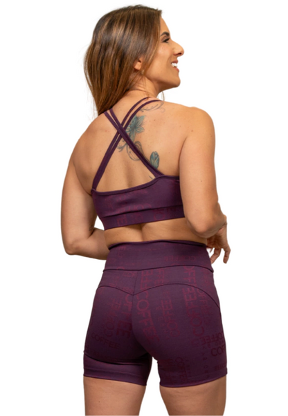 Shorts Bel S/ Bolso Amrap Açaí