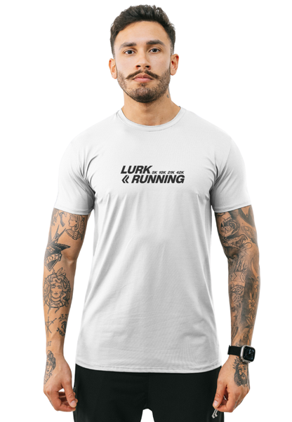 Camiseta Dry Poliamida Running Branca Lurk