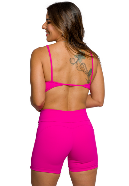 Shorts Bel C/ Bolso Rosa Choquee