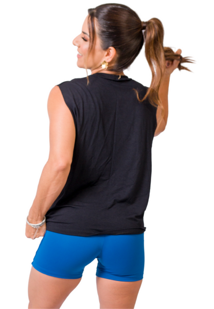 Regata Thali Preta "O Melhor Remédio"