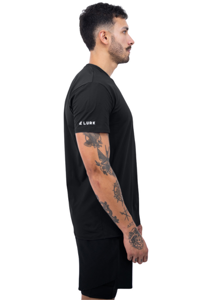 Camiseta Dry Poliamida Preta Lurk