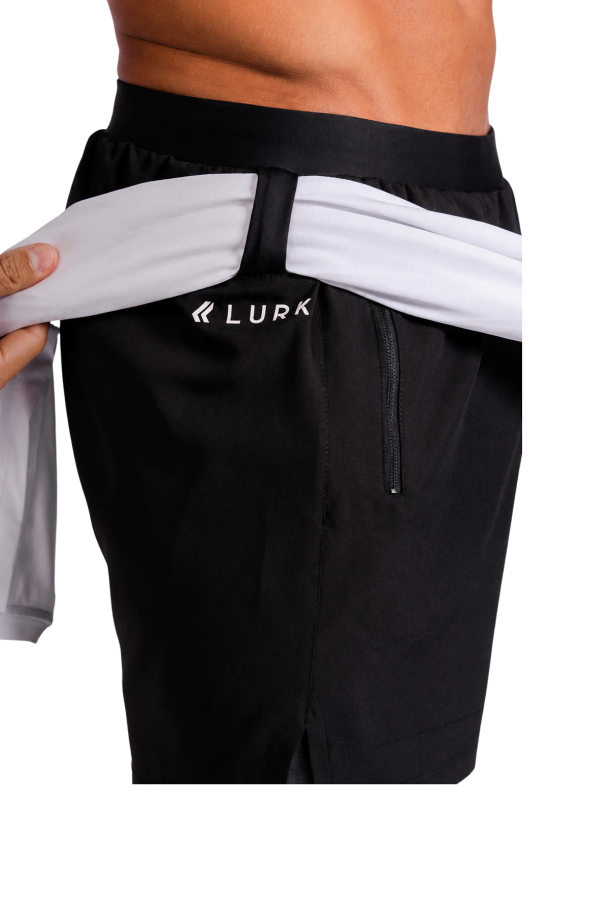 Shorts V4 2 em 1 Preto Lurk