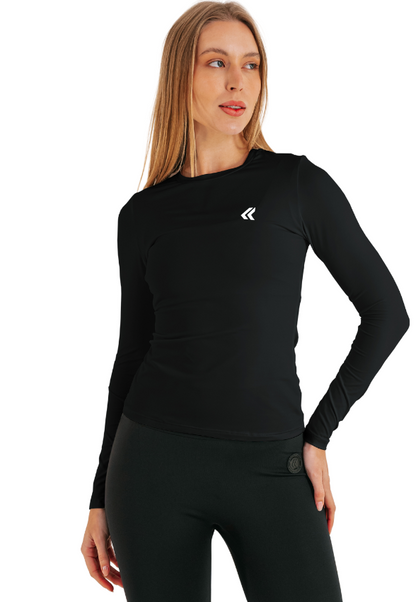 Blusa Térmica Pró Feminina Preta Lurk