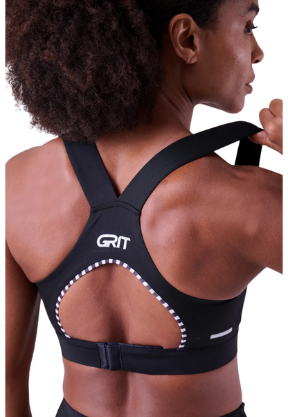 Top Grit Bossa Alça C/ Bolso Ajustável Preto