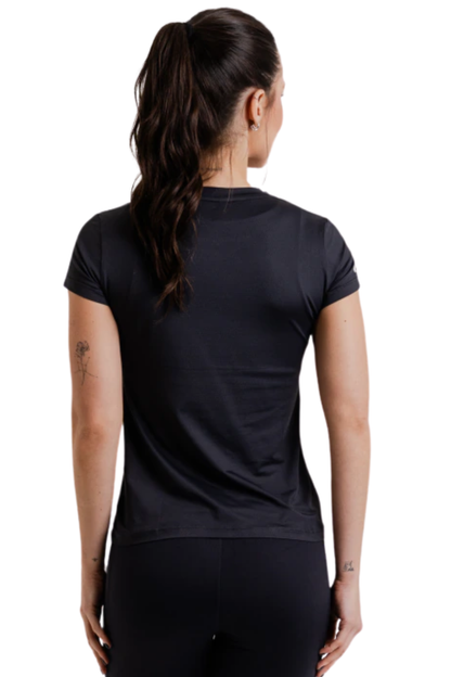 Camiseta Performance Feminina Preta Lurk