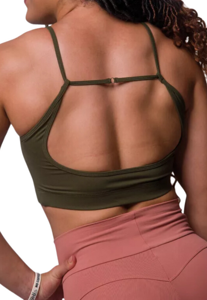 Top Brynn Verde Militar Marrocos