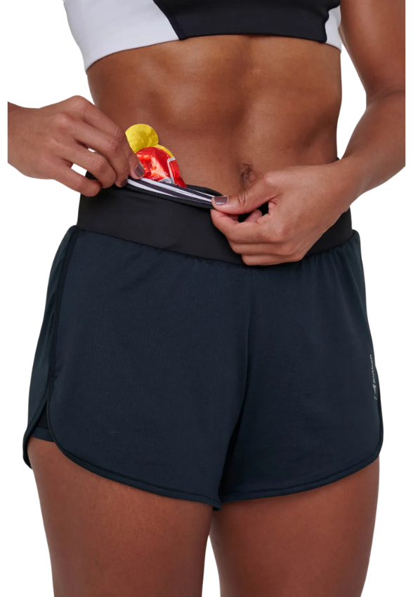 Short Essenstial Run Agility 8 Cm Preto Authen