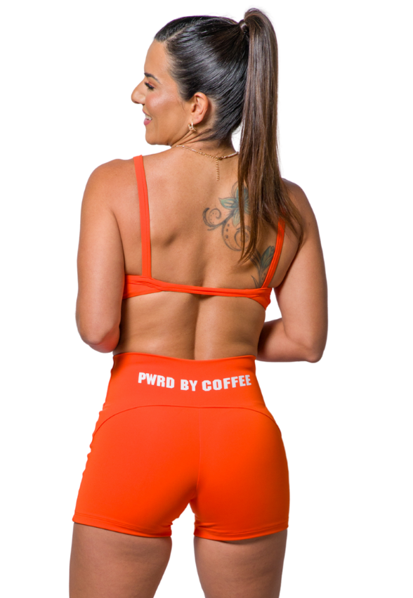 Shorts Lara Tangerina